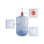 Escobillón Blanco para Garrafones de Limpieza Efectiva