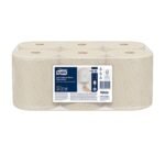 Toalla para Manos Natural Hoja Triple x 100 m x 6 Rollos