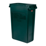 Contenedor Slim Jim 87 litros verde