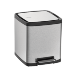 Basurero Acero Inoxidable Tramontina 10L