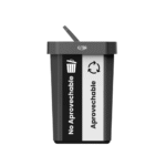 Caneca Papelera Estrabins 53L Doble, Aprovechable y No Aprovechable