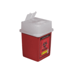 ecipiente para Residuos Cortopunzantes 4,75L Rojo