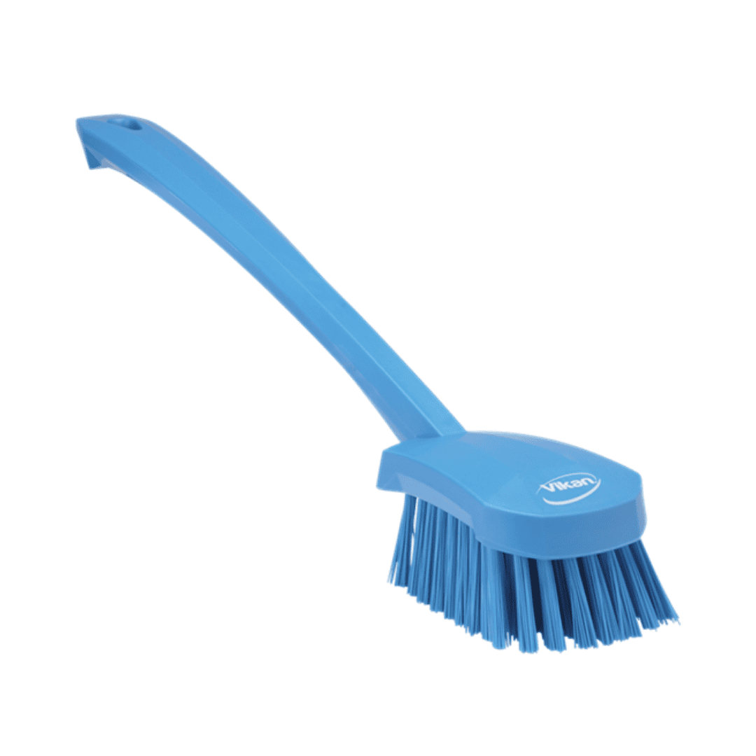 IG1006M-02 CEPILLO MANGO LARGO RADIAL AZUL - Imagen 1