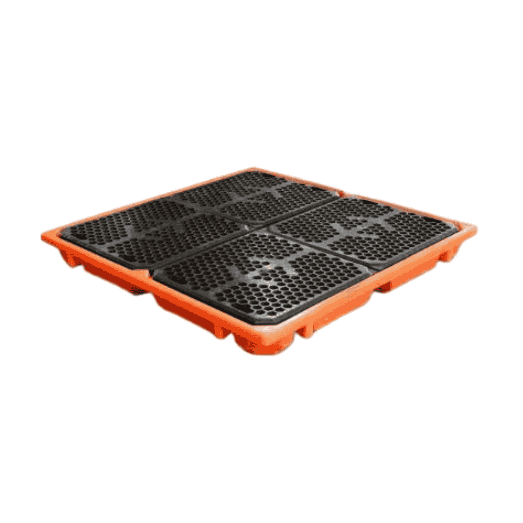 1581 Estiba de Contención Naranja 215 L - 4 Posiciones Kingspan - Imagen 1