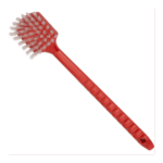 Escobeta de Mango Largo para Altas Temperaturas - 50 cm (Rojo)