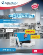 Fibra de Uso Liviano Scotch-Brite™ P66 - Esponja Cero Rayas - Imagen 2