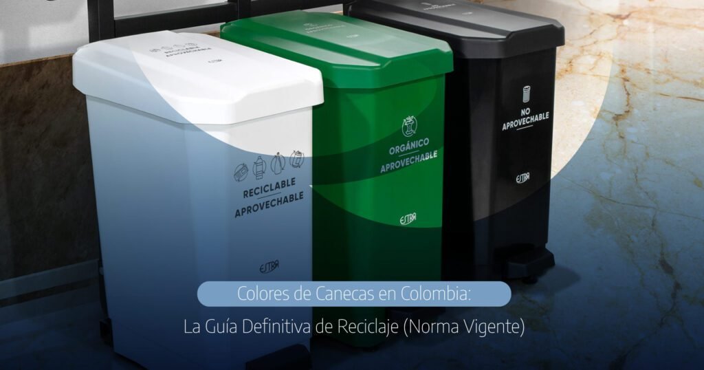 Blog Colores de Canecas de basura en Colombia: La Guía Definitiva de Reciclaje