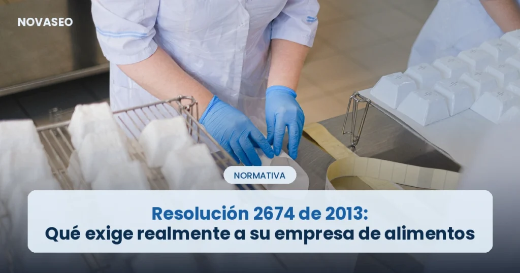 resolución 2674 de 2013