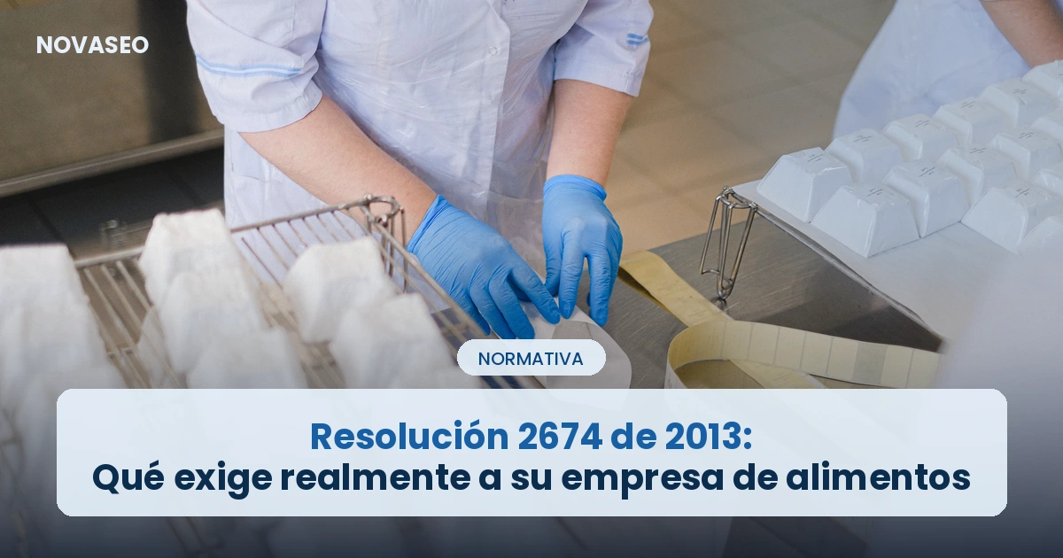 resolución 2674 de 2013