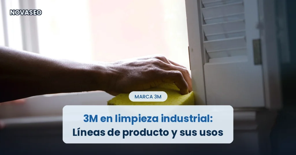 3M limpieza industrial