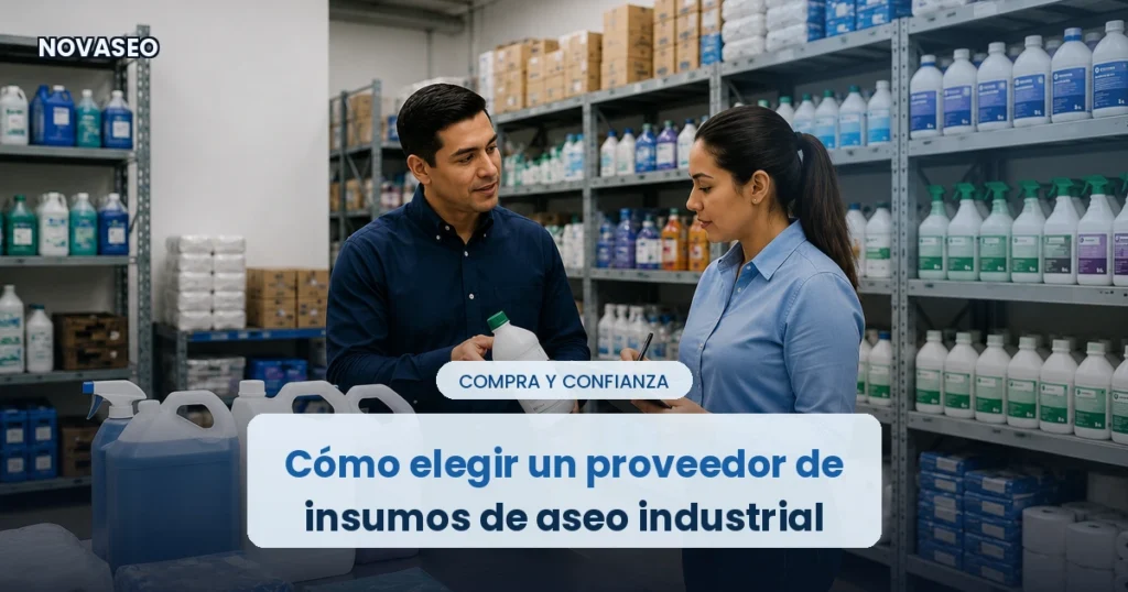 proveedor de insumos de aseo industrial