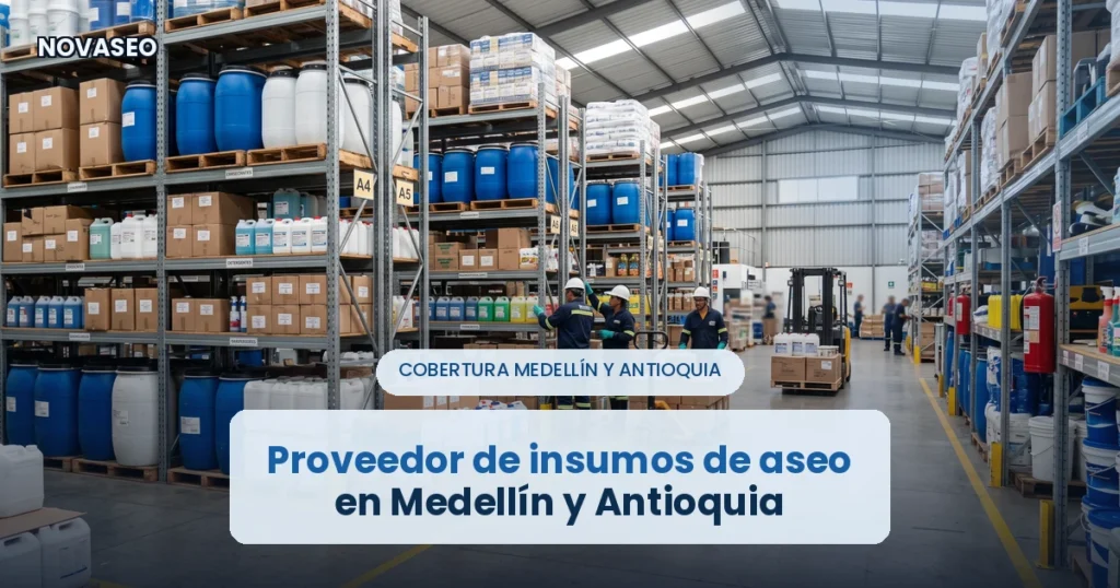 proveedor de insumos de aseo en Medellín