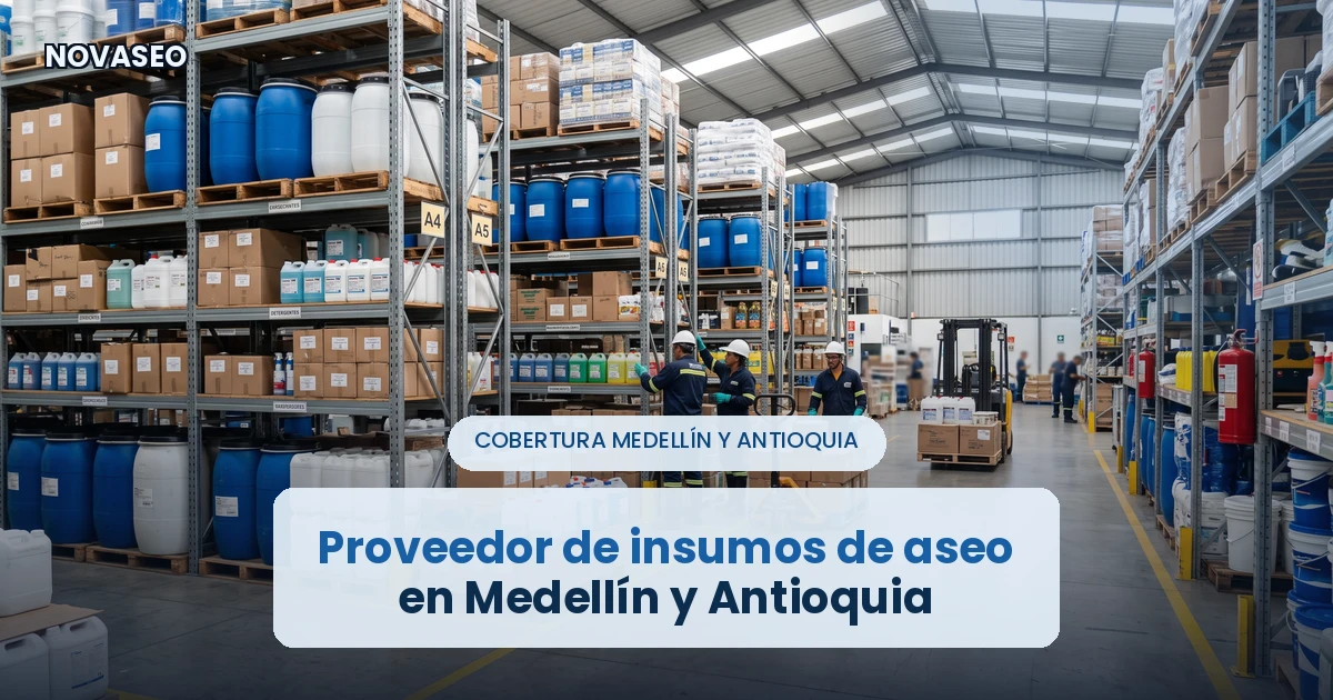 proveedor de insumos de aseo en Medellín