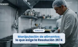 Manipulación de alimentos: lo que exige la Resolución 2674 al personal